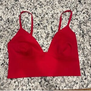Free People Sage NeonLongline Bralette